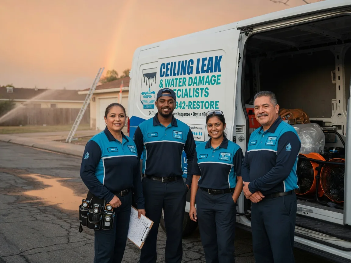 Ceiling Leak Cleanup company in Pounding Mill, VA